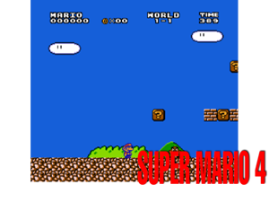 Super Mario 4 (SMB1 Hack) [a2] Cover